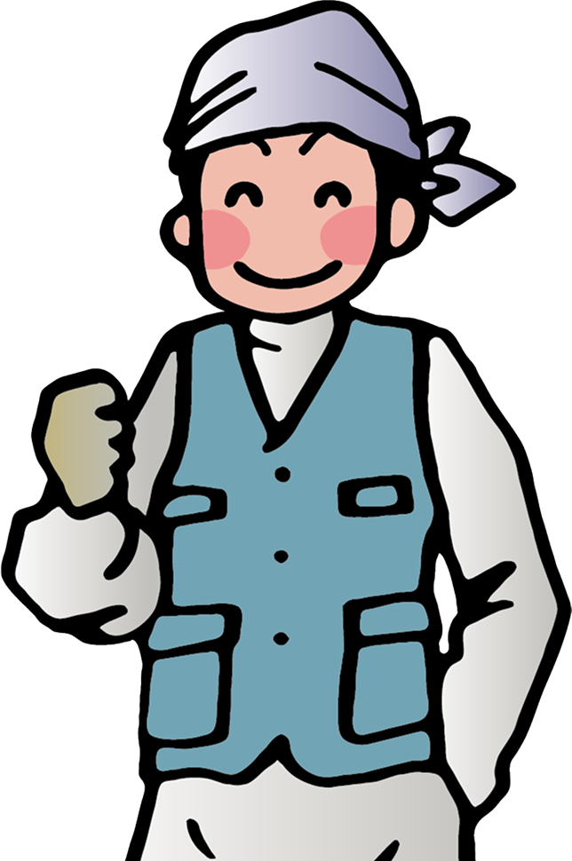 塗装職人のイラスト